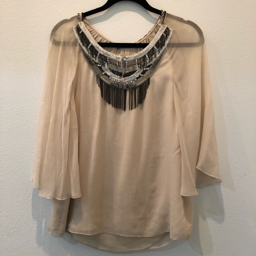 Alice and Olivia embellished top